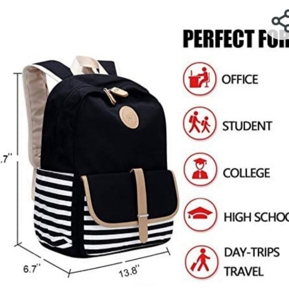 Lightweight Backpack With USB Charging - Picture 4 of 7